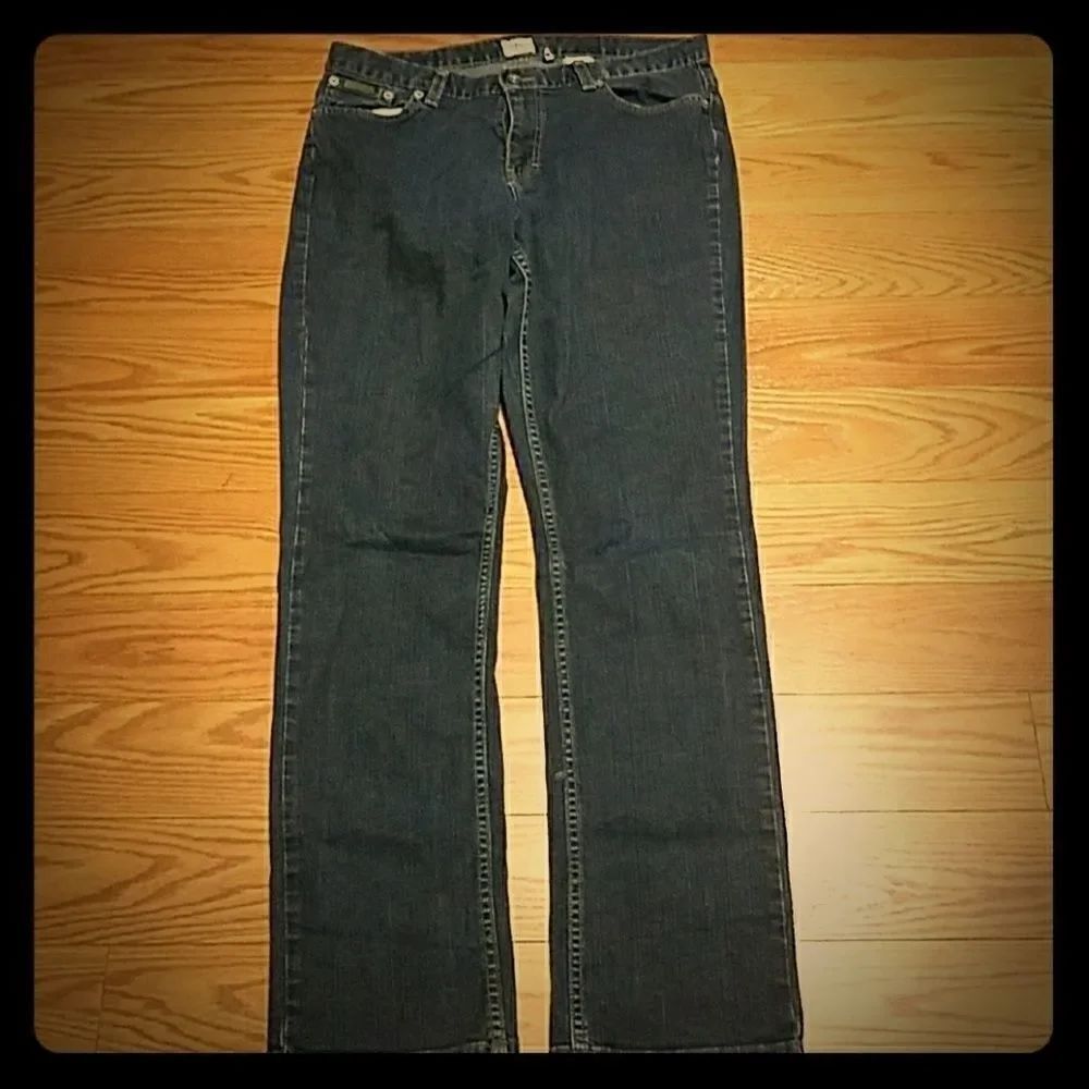 Calvin Klein low rise bootcut Jeans Sz 10 EUC